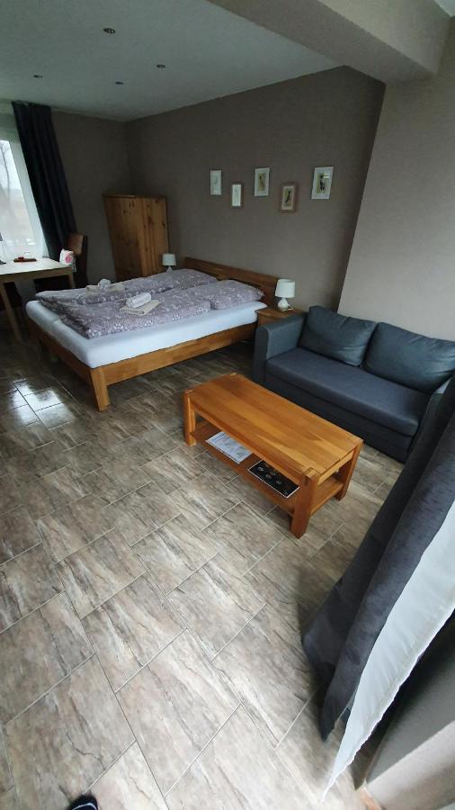 Pension Am Silberberg Gartz Exteriér fotografie