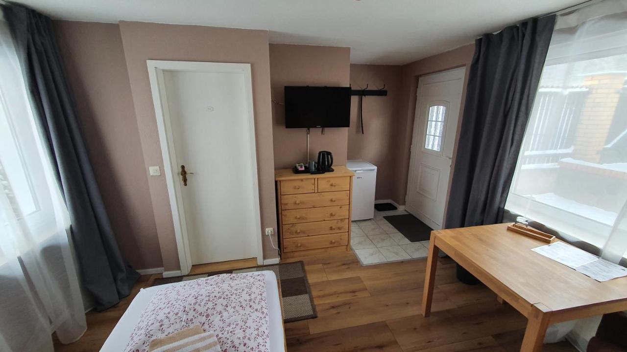 Pension Am Silberberg Gartz Exteriér fotografie