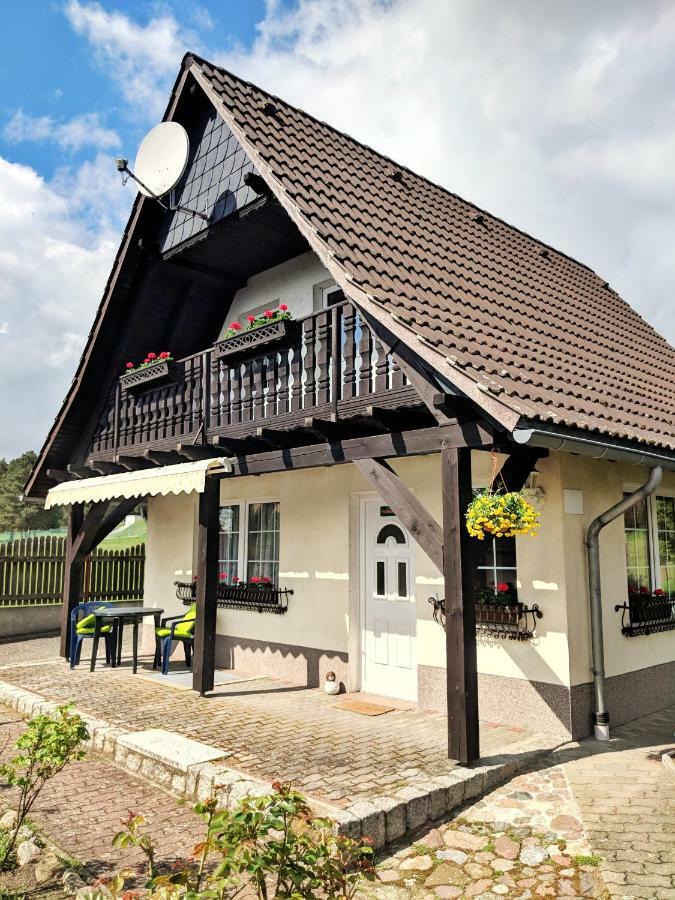 Pension Am Silberberg Gartz Exteriér fotografie
